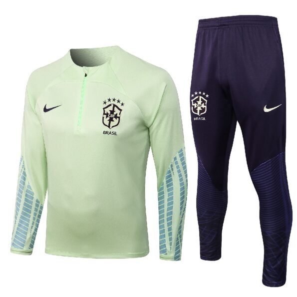 Conjunto de Treino do Brasil Verde 2022/23 Calça + Jaqueta