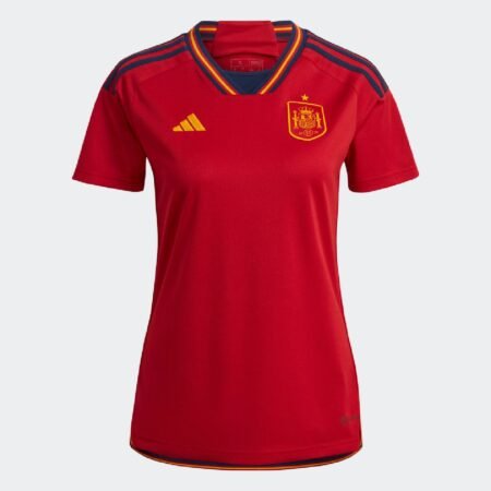 Camisa da Espanha Copa do Mundo Home Feminina Vermelho