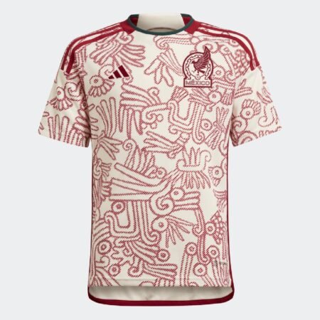 Camisa do México Copa do Mundo Home Masculina Bege