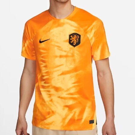 Nova Camisa da Holanda Amarela Copa do Mundo Masculina