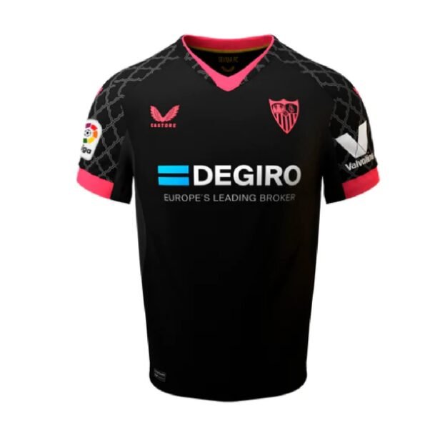 Camisa Sevilla Third Preta 2022/23 Masculina