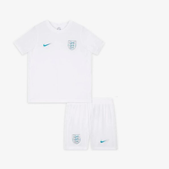 Kit Infantil Inglaterra Branca Copa do Mundo 2022 Unissex