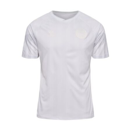 Camisa Dinamarca Branca Copa do Mundo 2022/23 Masculina