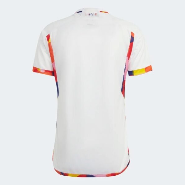 Camisa Bélgica Branca Copa do Mundo Masculina Home 2022