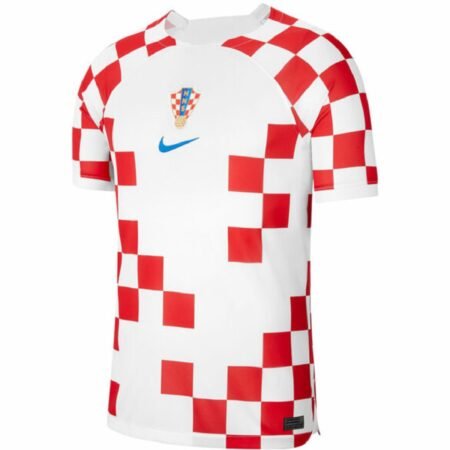 Camisa da Croácia Vermelha Copa do Mundo 2022 Masculina