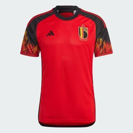 Camisa Bélgica Vermelha Copa do Mundo Masculina Home 2022