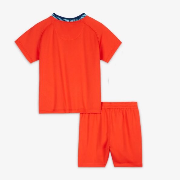 Kit Infantil Inglaterra Laranja Copa do Mundo 2022 Unissex