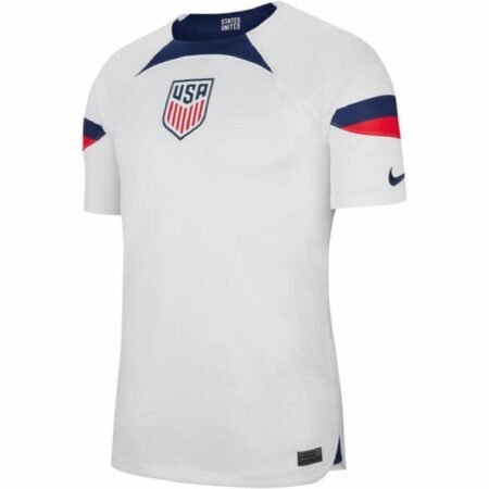 Camisa Estados Unidos Branca Masculina Copa do Mundo 2022