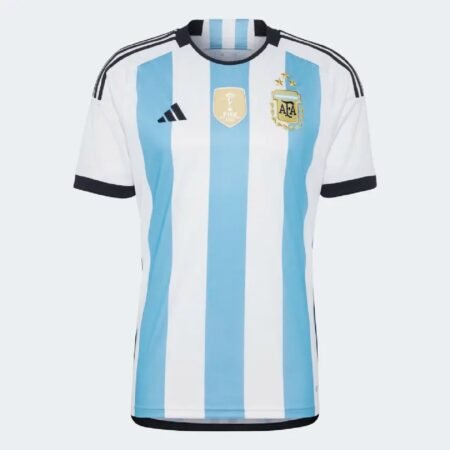 Nova Camisa  Argentina 3 Estrelas Branco Branca Masculina