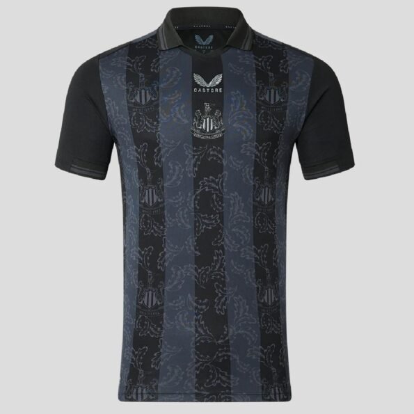 Nova Camisa NewCastle Preta 2023 Masculina