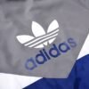 Jaqueta Corta Vento Adidas Azul+Cinza Masculina