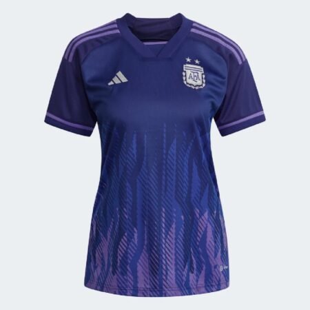 Camisa Seleção Argentina Roxo Feminina 22/23 Copa