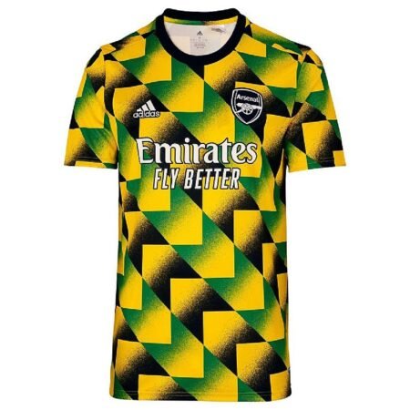 Camisa Arsenal Amarela Pré-jogo Masculina 2023/24