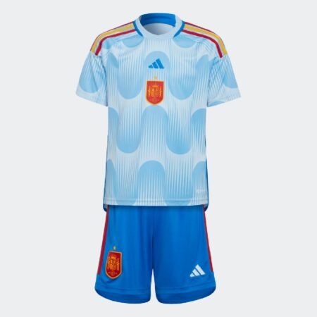 Conjunto Infantil Espanha Azul Unissex copa do Mundo 2022/23