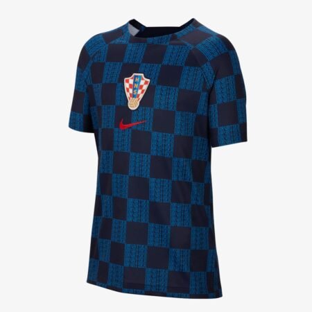 Camisa Croácia Treino Azul Copa do Mundo 2022/2