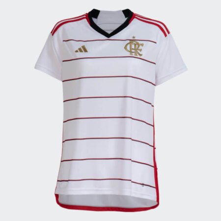 Nova Camisa Flamengo Branca 2023 Feminina