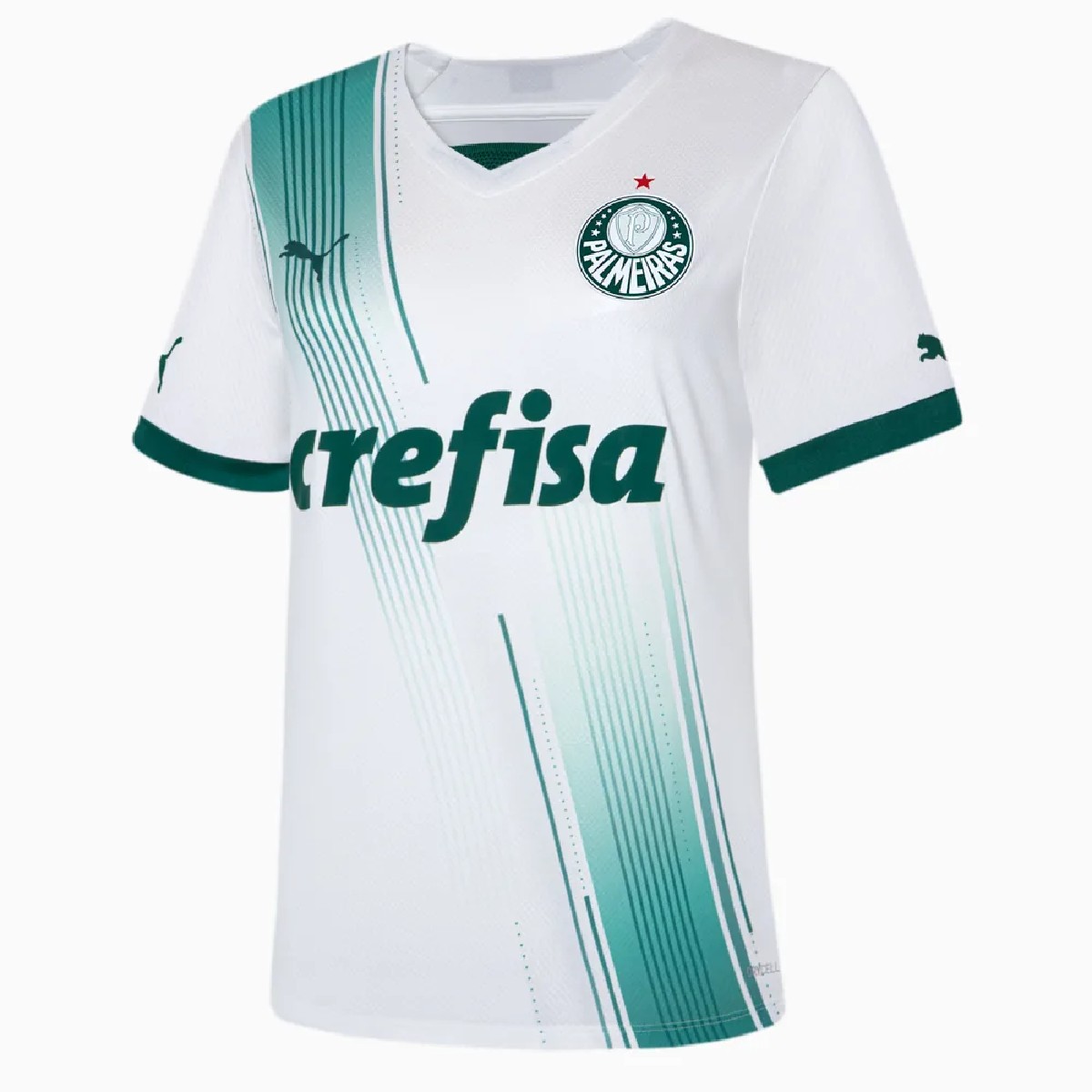 Nova Camisa Palmeiras Branca 2023/24 Feminina Malta esportes