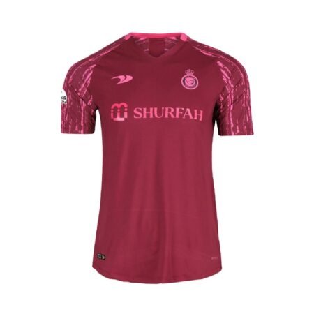 Camisa Al-Nassr Goleiro Vermelha Masculina 2022/23