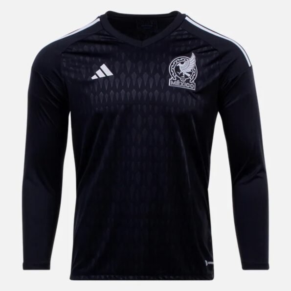 Camisa Goleiro México Preta 2022/23