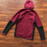 Conjunto Blusão + Calça Nike Vermelho Tech Fleece