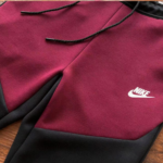 Conjunto Blusão + Calça Nike Vermelho Tech Fleece