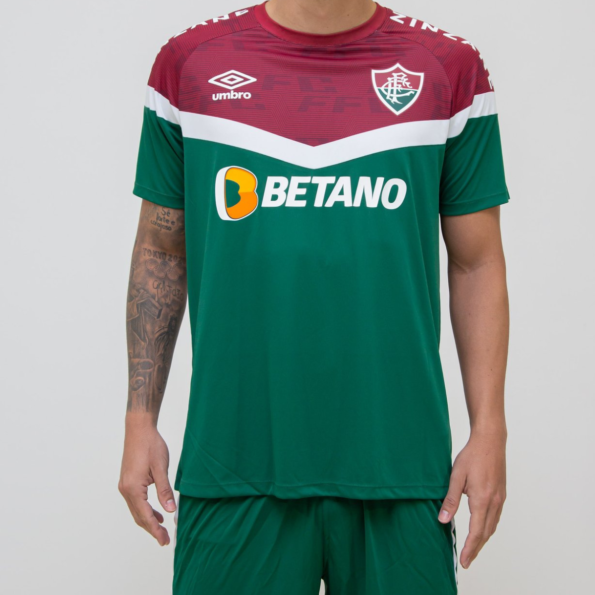 Camisa Treino Fluminense Verde/vermelha 2023