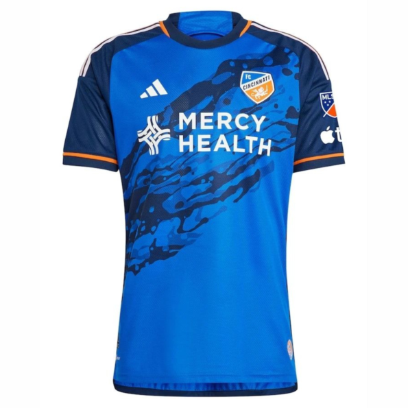 Nova Camisa FC Cincinnati Azul 2023/24