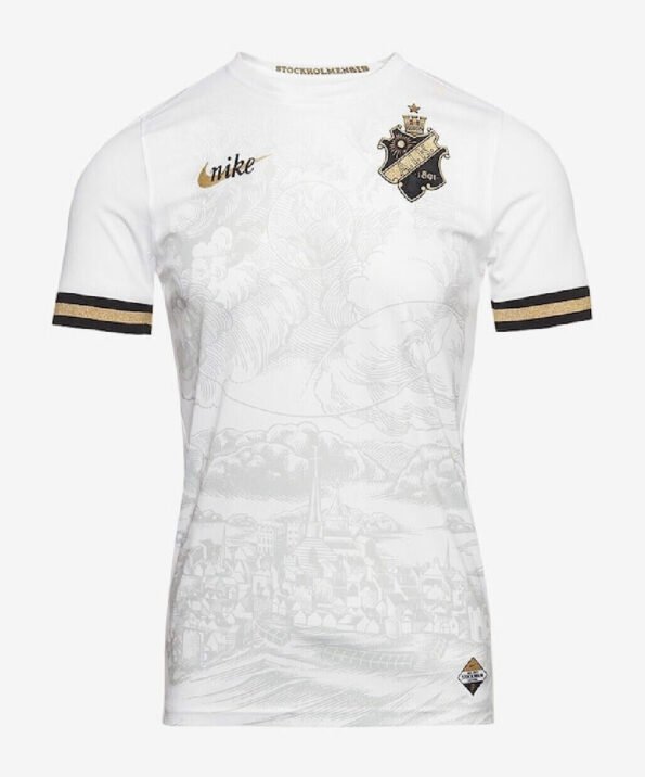 Nova Camisa do Aik Branco 2023 Masculina