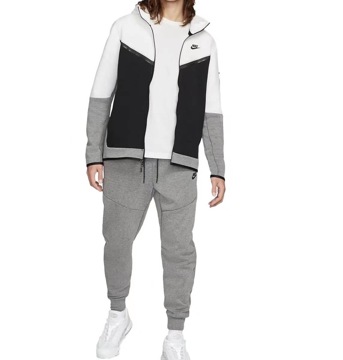 Conjunto Nike Tech Fleece Black/Grey