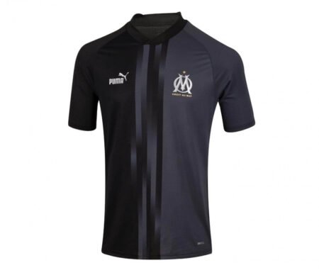 Camisa Olympique de Marseille 2023 Preta