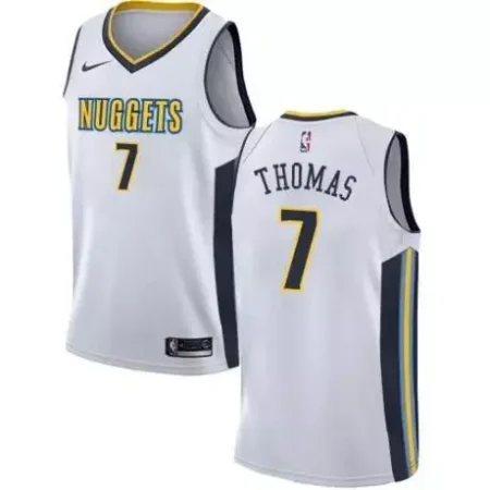 Regata NBA Denver Nuggets Thomas 7 Branca