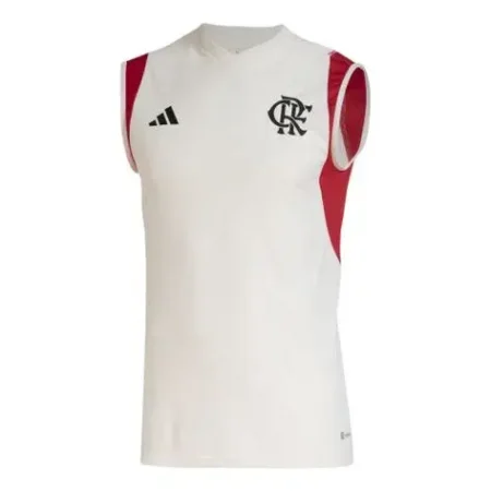 Camisa Flamengo Regata Branca Treino2023/24