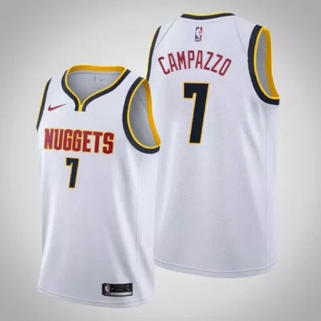Regata NBA Denver Nuggets Campazzo 7 Branca