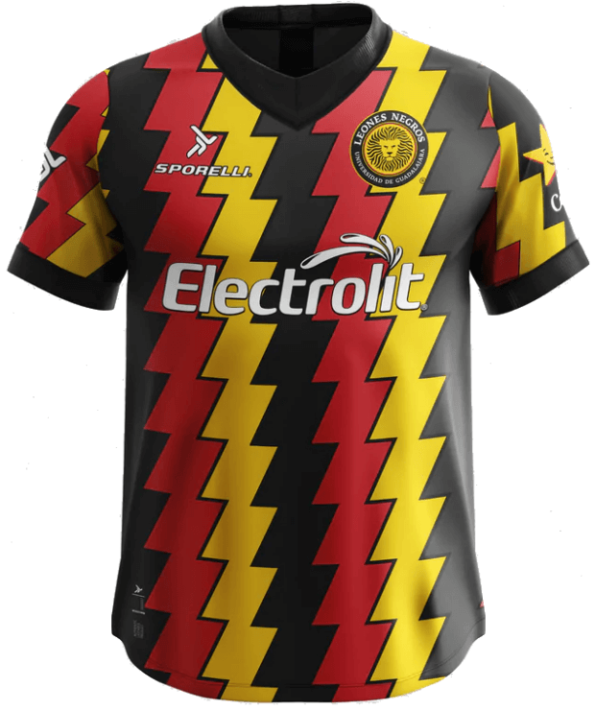 Camisa Leones Negros Listrada 2023/24 Masculina