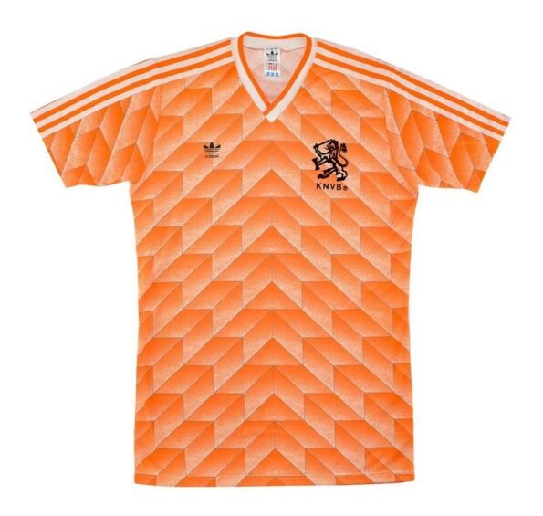 Camisa Retrô Holanda 1988 Laranja Masculina