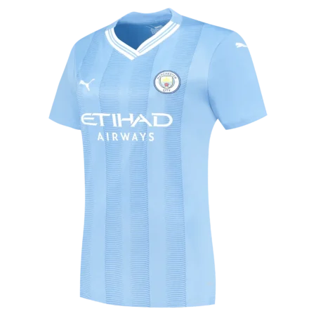 Nova Camisa Manchester City Azul 2023/24 Feminina