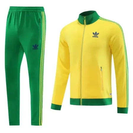 Conjunto de Frio Adidas Jaqueta e Calça Verde