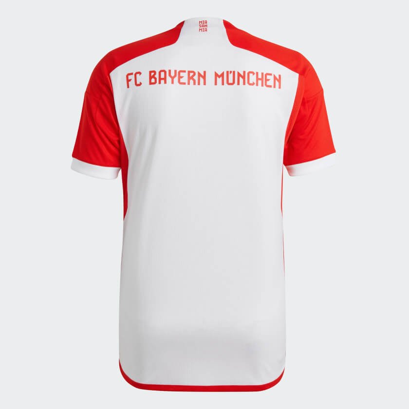 FC_Bayern_23-24_Home_Jersey_Kids_White_IB1480_02_laydown_hover Nova Camisa Bayer de Munique Branco 2023/24 Masculina