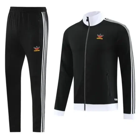 Conjunto de Frio Adidas Jaqueta e Calça Preta