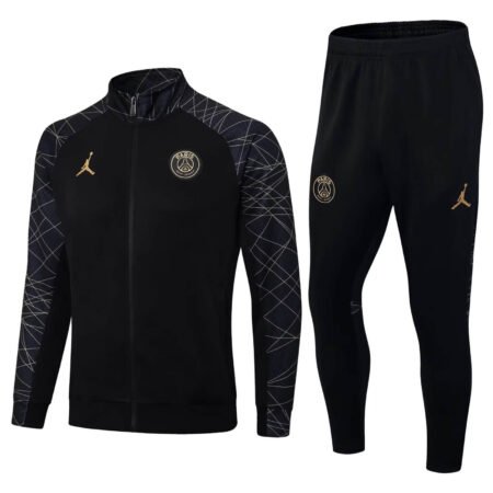 Conjunto Treino PSG Preto 2023/24 Masculina