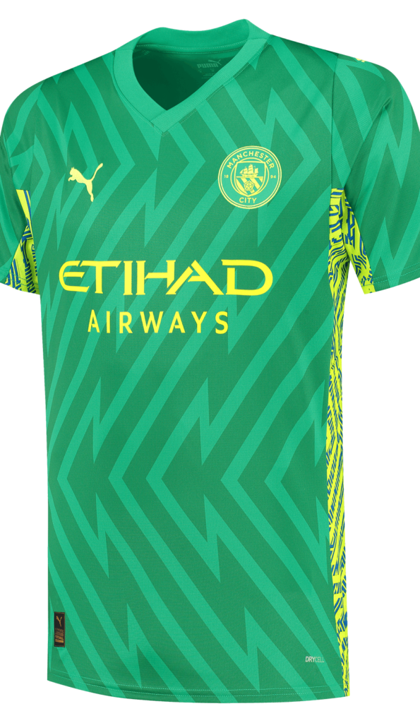 Camisa Manchester City Goleiro Verde 2023/24 Masculina - Malta esportes