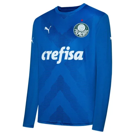 Camisa Manga Longa Palmeiras Azul Goleiro 2023/24