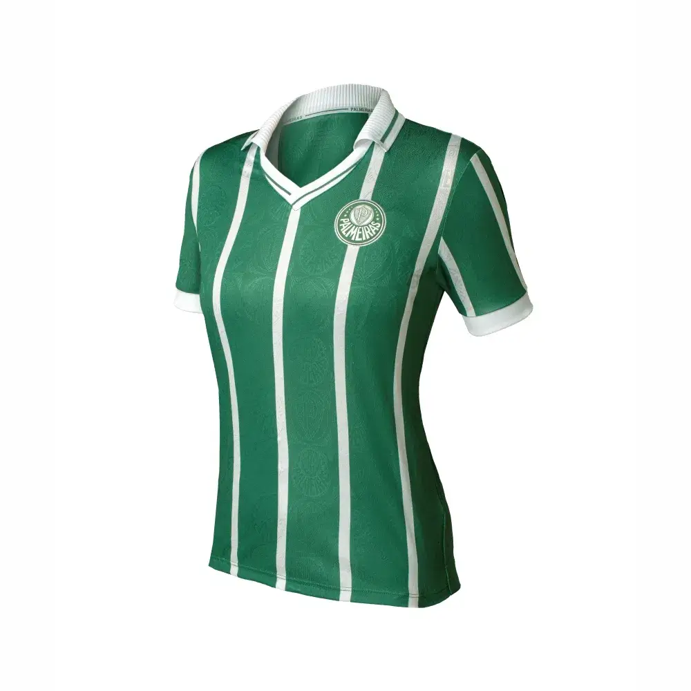 9923154-2 Camisa Palmeiras Paulistão de 1993 Verde comemorativa Feminina