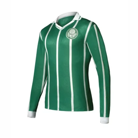 Camisa  Palmeiras Paulistão de 1993 Verde Manga Longa comemorativa