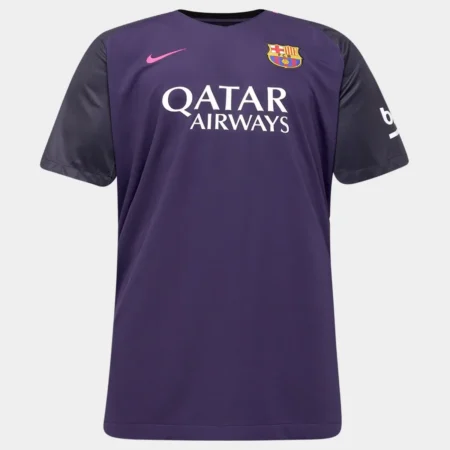 Camisa Barcelona 2016/17 Roxa Masculina Retrô