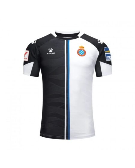 Nova Camisa Espanyol Preta c/Branco 2023/24 Masculina