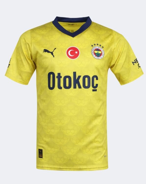 Nova Camisa Fenerbahçe Amarela 2023/24 Masculina