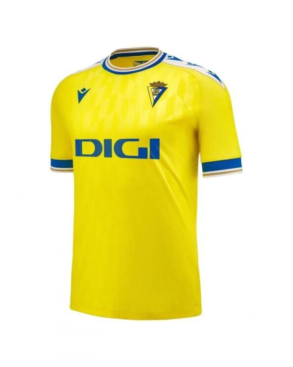 Camisa Cádiz Amarela Home 2023/24 Masculina