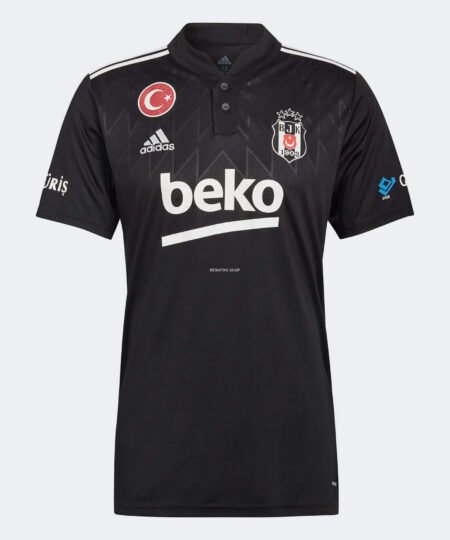 Camisa Besiktas Preta 2021/22 Masculina
