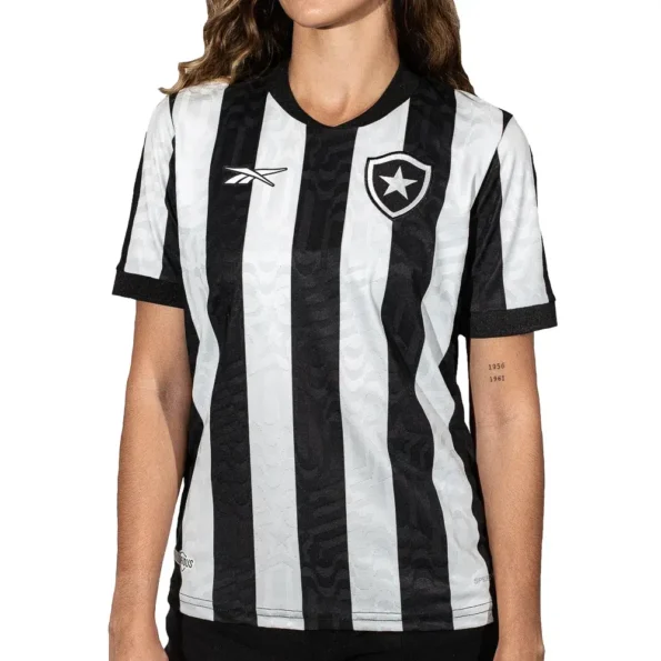 Nova Camisa Botafogo Listrada 2023/24 Feminina